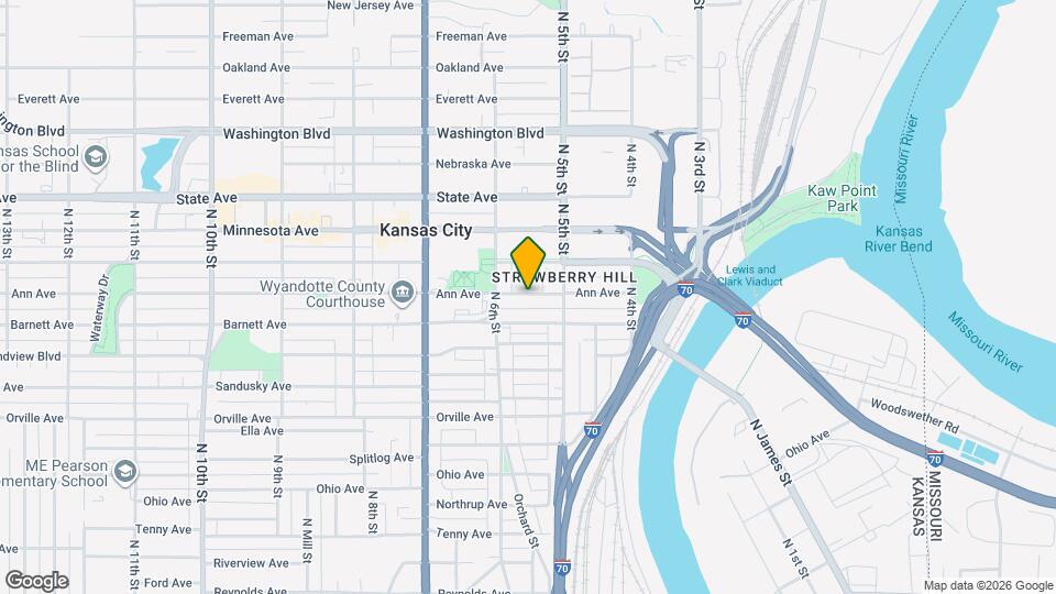 529 Ann Ave Map and Location Details