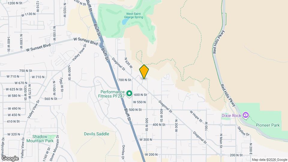 695 500 W St Map and Location Details