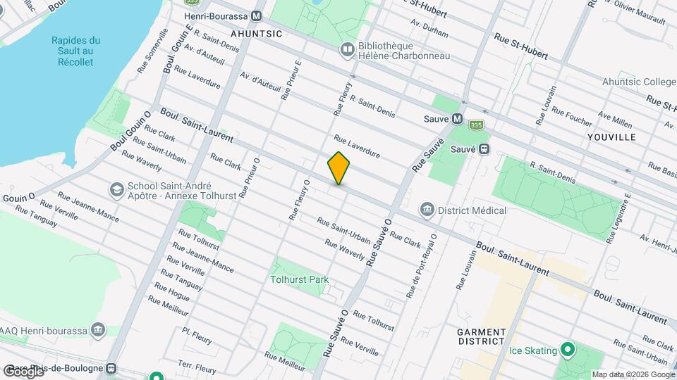 10150 Saint-Laurent Boul Map and Location Details