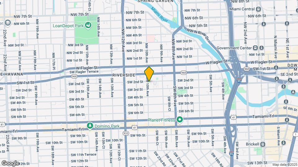 211 SW 10th Ave Map and Location Details