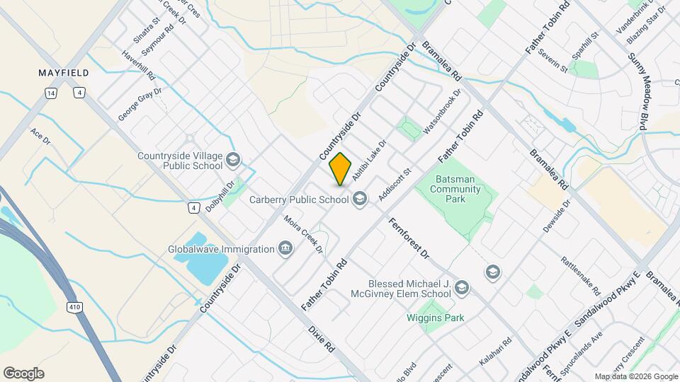 544 Fernforest Dr Map and Location Details