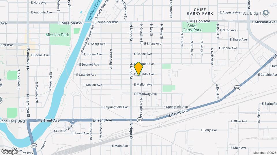 2024 E Cataldo Ave Map and Location Details