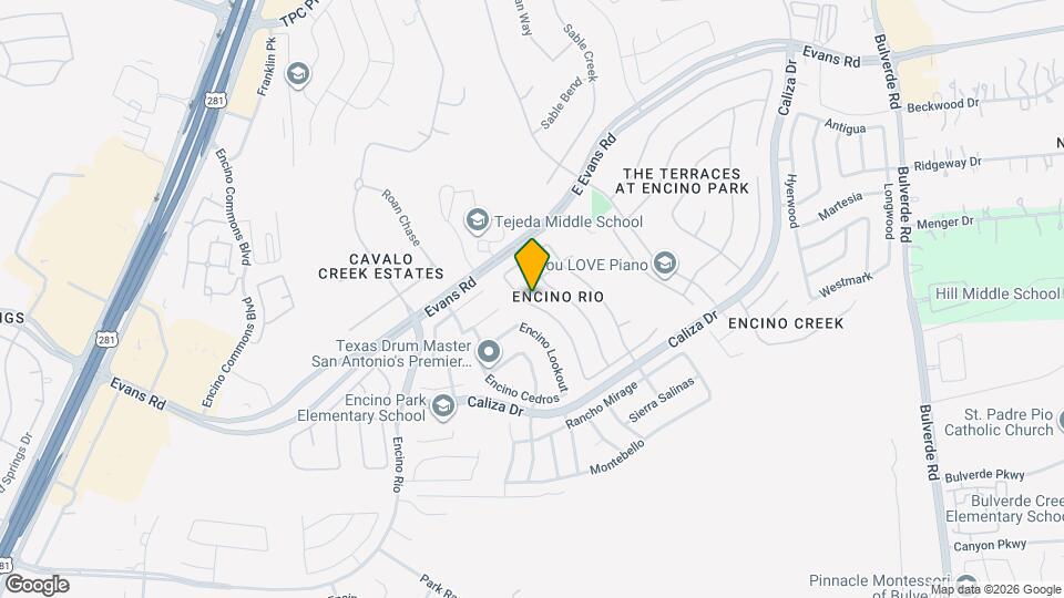 21247 Rio Sabinal Map and Location Details