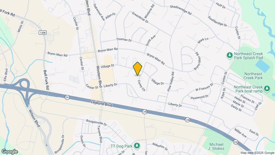 112 Corey Cir Map and Location Details