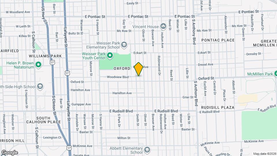 3415 Smith St Map and Location Details