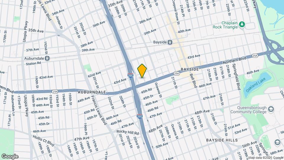 43-24 208th Street Map and Location Details
