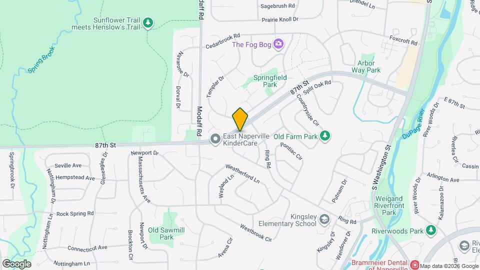 2257 Woodland Cir Map and Location Details