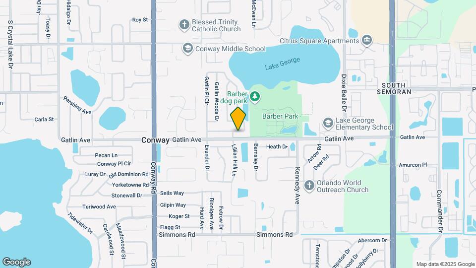 3526 Gatlin Pl Cir Map and Location Details