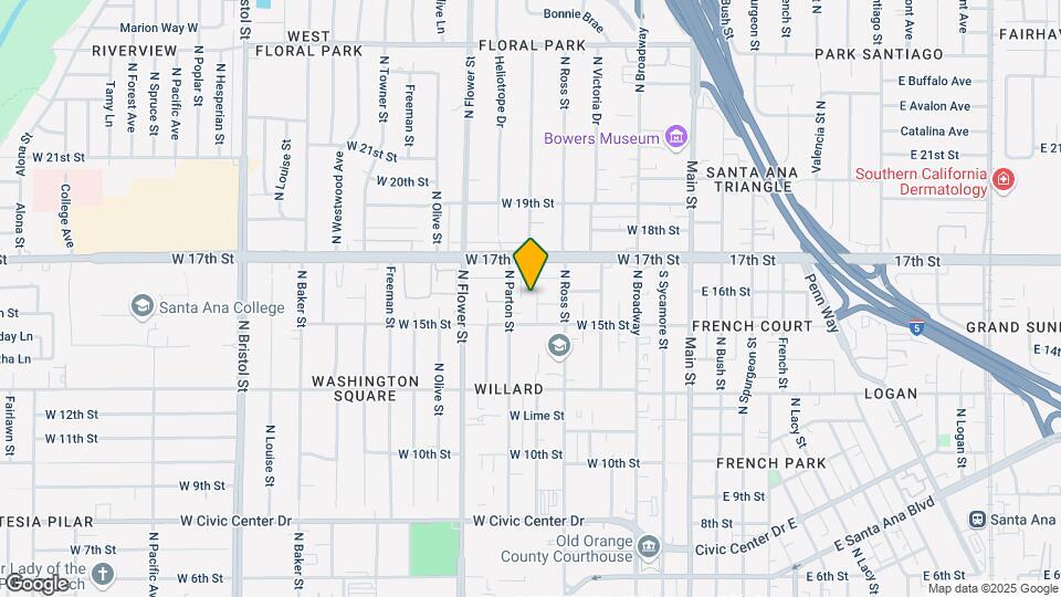 1522 N Van Ness Ave Map and Location Details