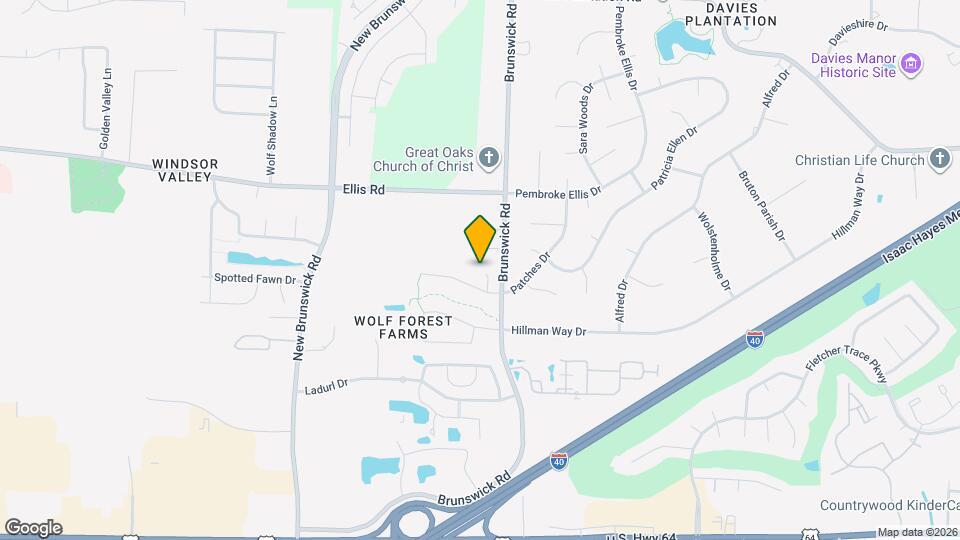 3237 Brunswick View Cove Map and Location Details