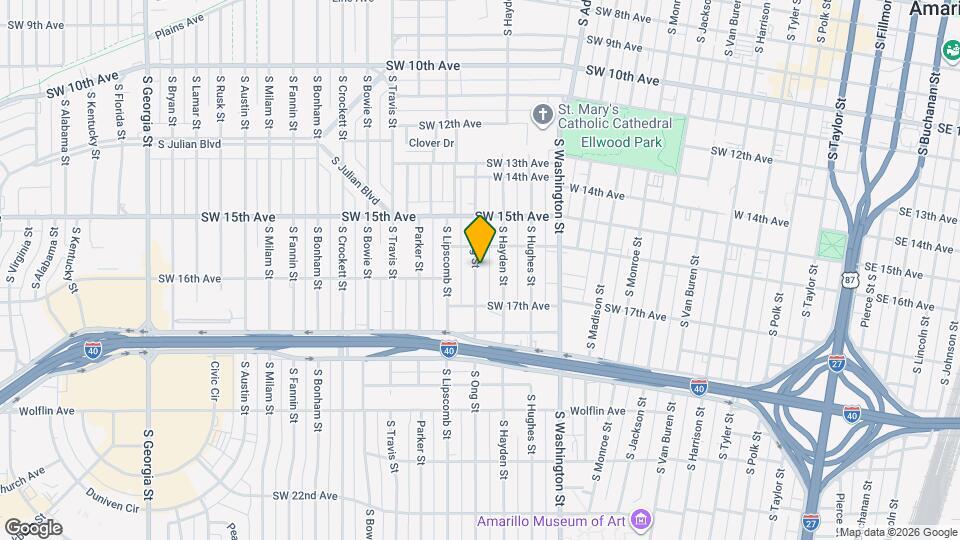 1609 S Ong St Map and Location Details