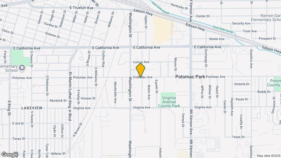 1815 Potomac Ave Map and Location Details