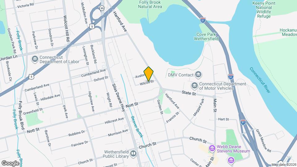 13 Wilcox St Map and Location Details