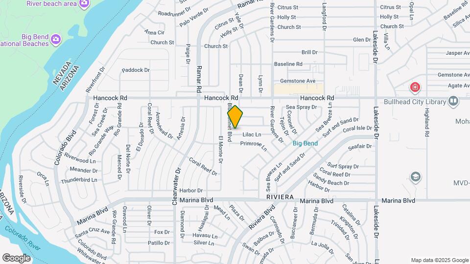 641 Lilac Ln Map and Location Details