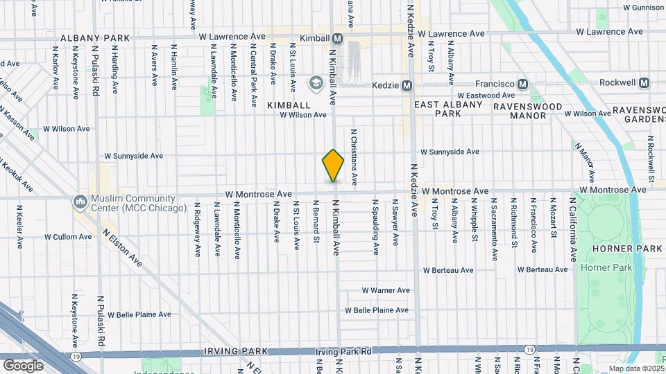 4405 N Kimball Ave Map and Location Details