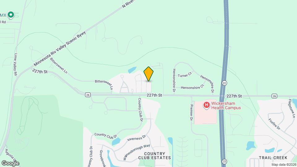 314 Oak Ln Map and Location Details