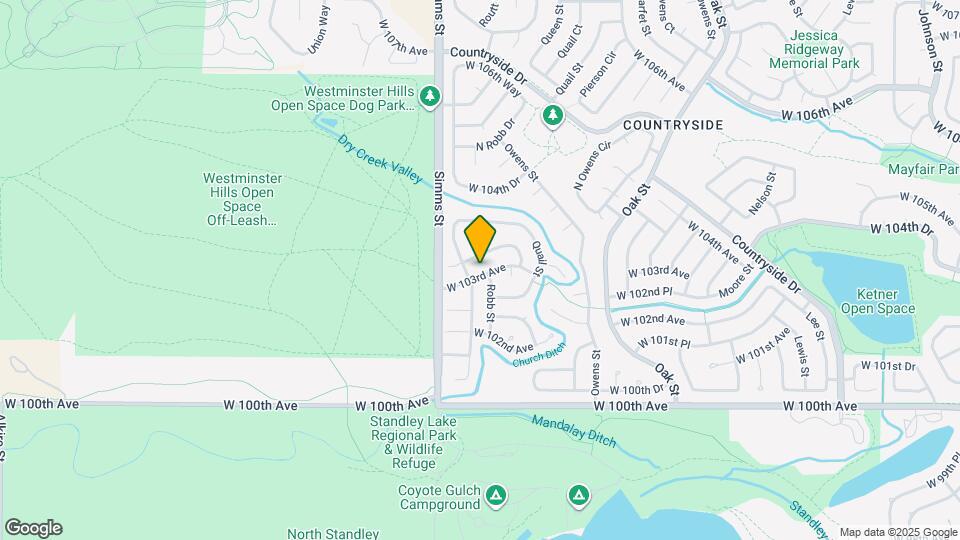 11417 W 103rd Ave Map and Location Details