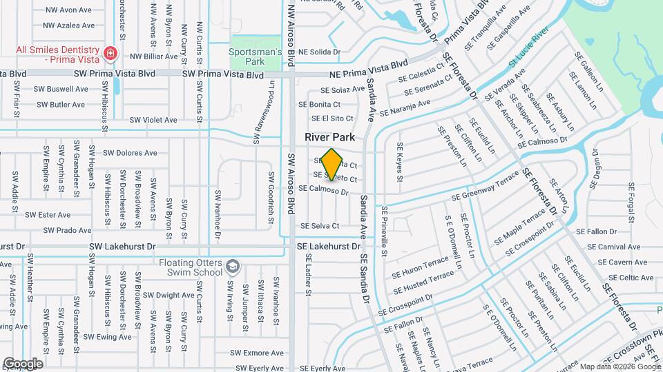 153 SE Calmoso Dr Map and Location Details