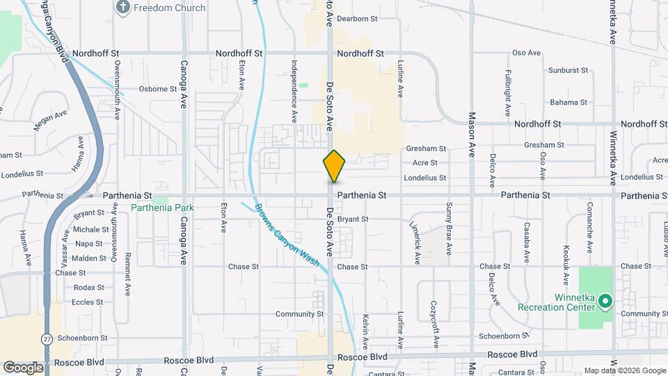 Desoto Pines Apartment Map and Location Details