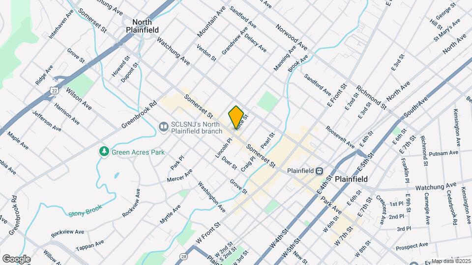 222-232 Somerset St Mapa y Detalles de la Ubicación