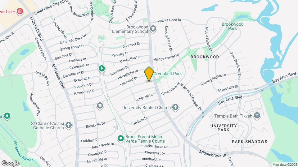 16454 Hickory Knoll Dr Map and Location Details