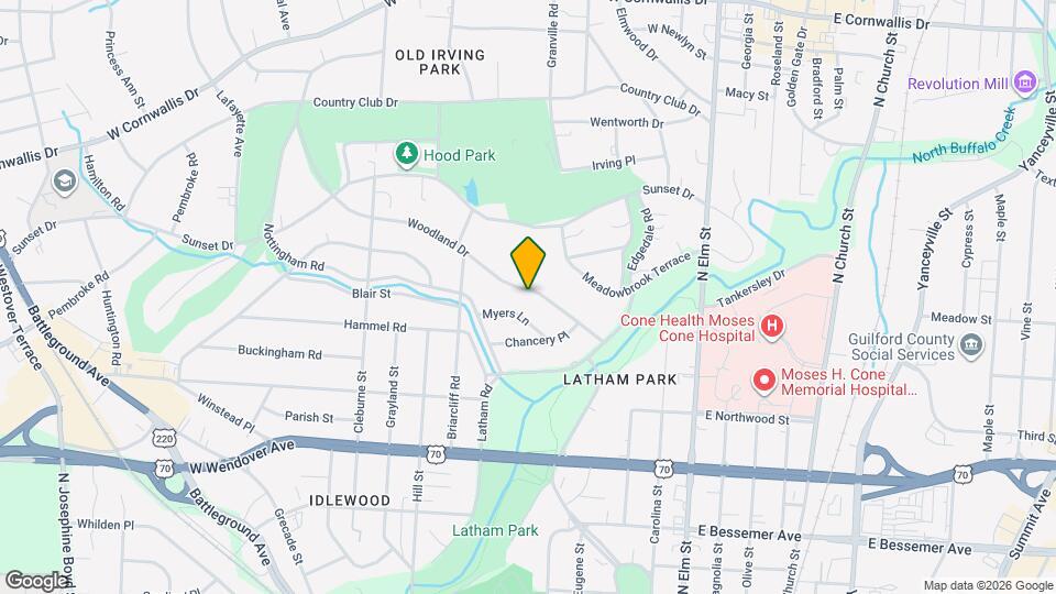 519 Woodland Dr Map and Location Details
