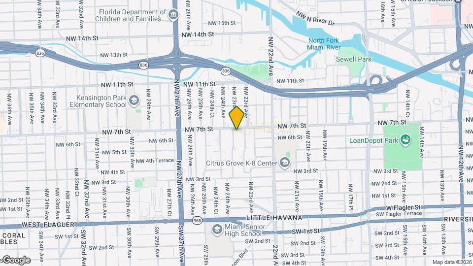 633 NW 23rd Pl Mapa y Detalles de la Ubicación