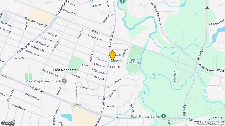 310 Cedar Pl, Unit 2 bed room lower Map and Location Details