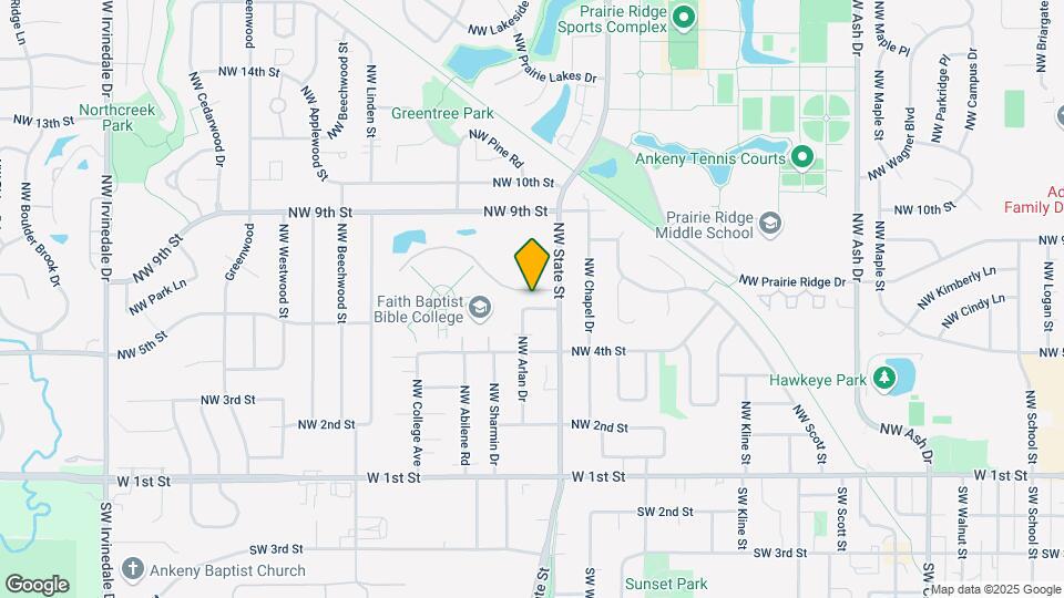 1624 NW 5th St Map and Location Details