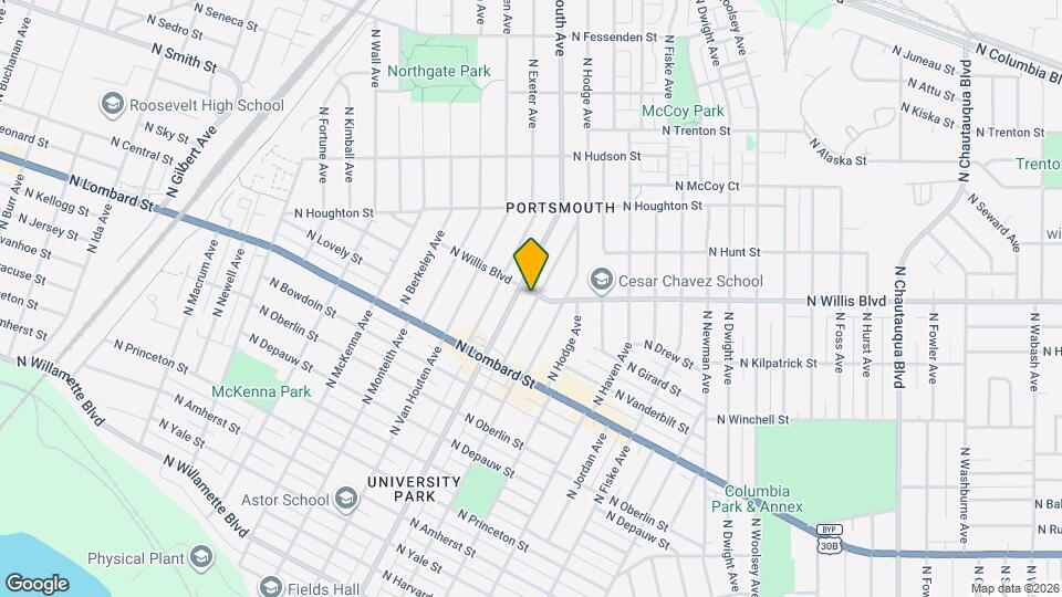 5264 N Willis Blvd Mapa y Detalles de la Ubicación