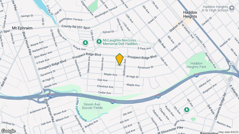 1417 W High St, Unit 2 Map and Location Details