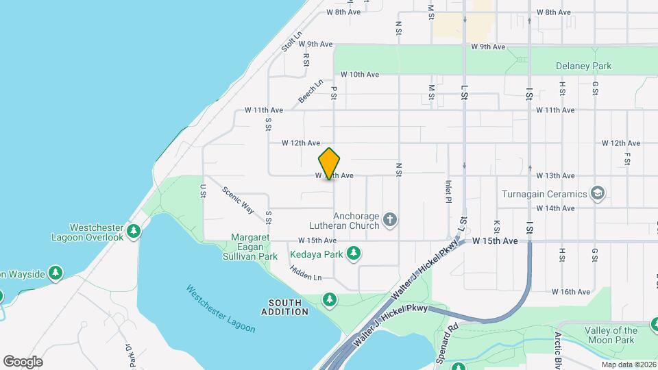 1310 P St, Unit 2 Map and Location Details