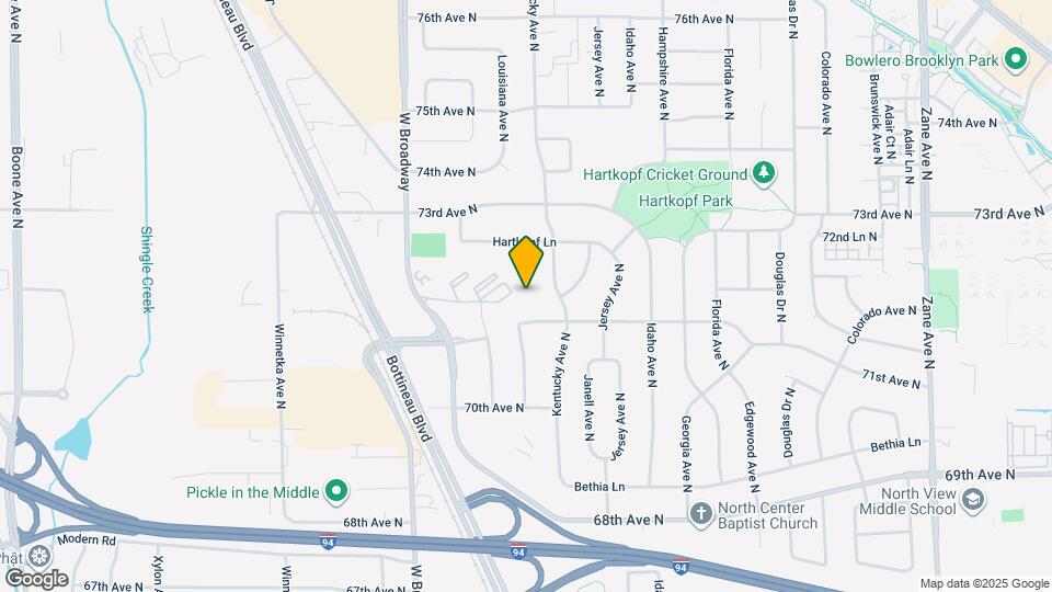 7104 72nd Ln N Map and Location Details