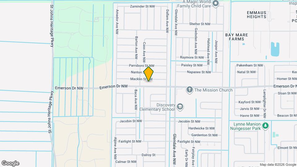 59 Emerson Dr NW Mapa y Detalles de la Ubicación