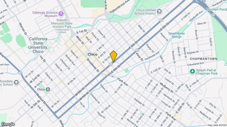 271 E 8th St Map and Location Details