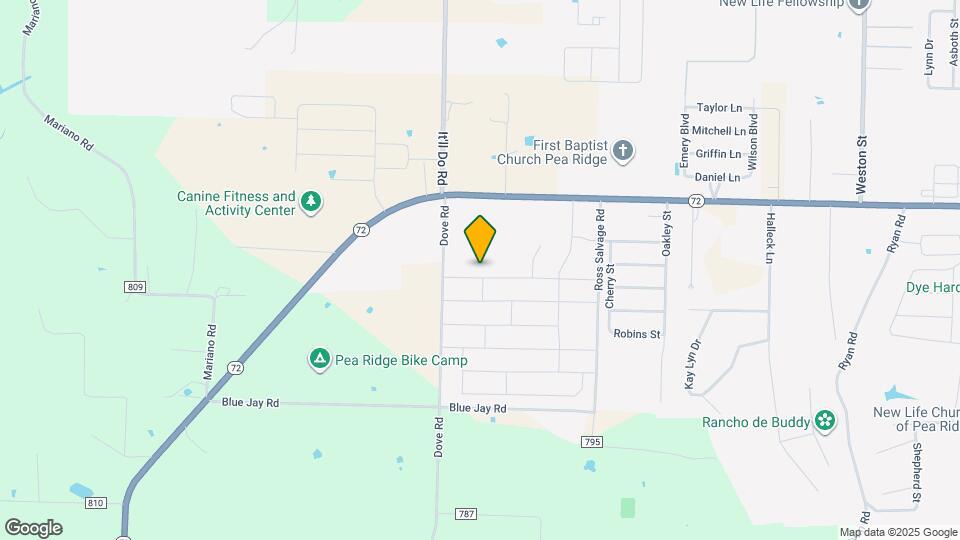 1900 Farmer St Map and Location Details