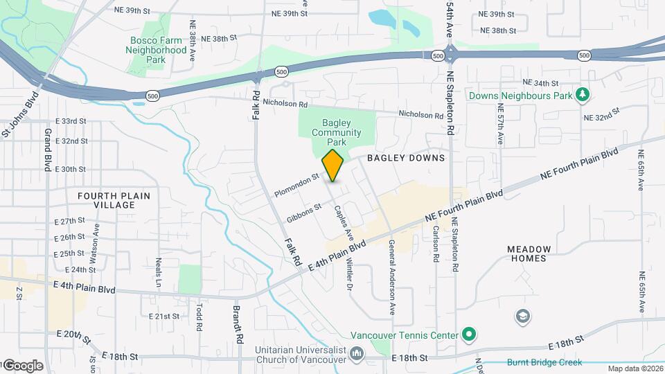 2815 Caples Ave Map and Location Details