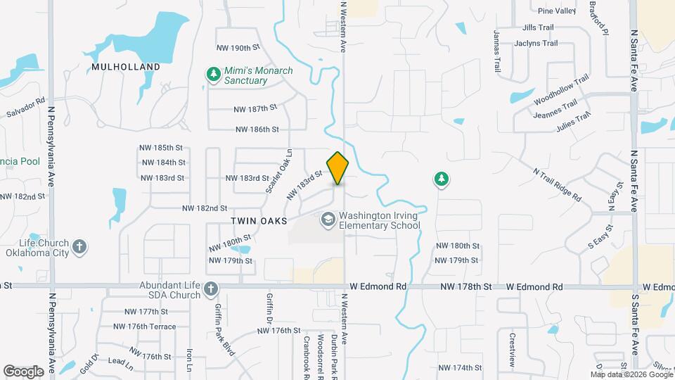 18212 Willow Oak Ln Map and Location Details