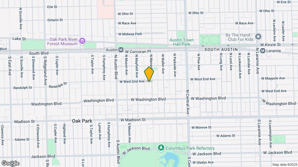 152 N Menard Ave Mapa y Detalles de la Ubicación