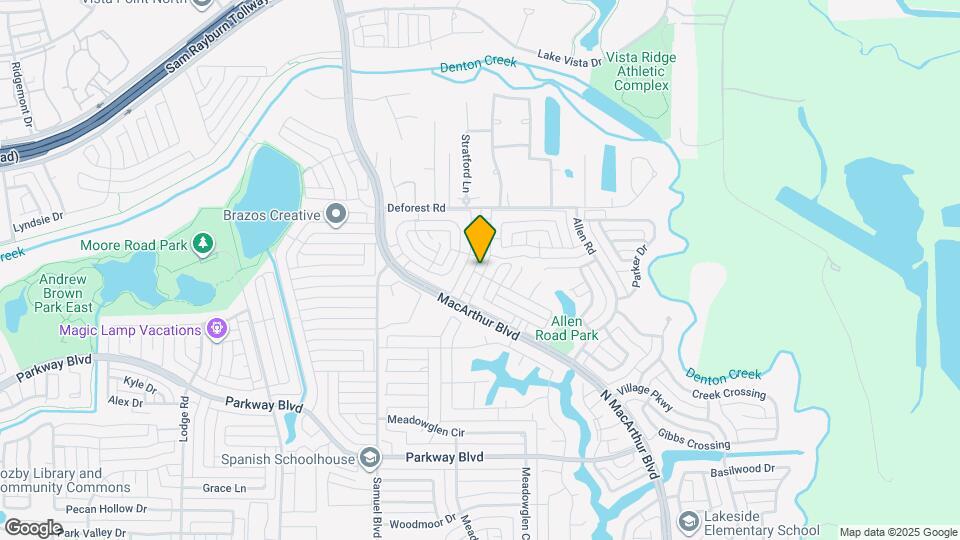 532 Lake Forest Dr Map and Location Details