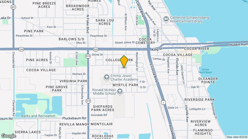 511 S Wilson Ave Mapa y Detalles de la Ubicación
