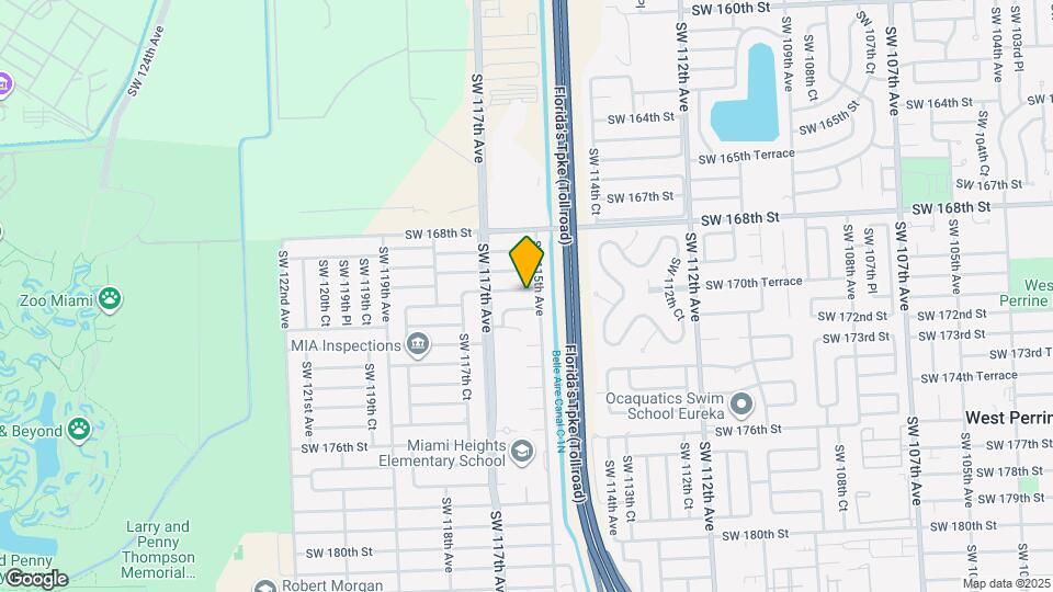 11526 SW 170th St Map and Location Details