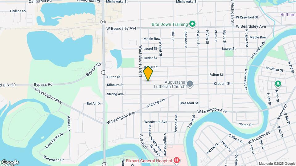 1520 Kilbourn St Map and Location Details