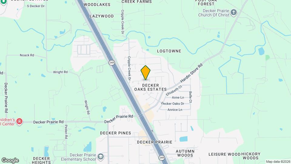 32510 Decker Oaks Dr Map and Location Details