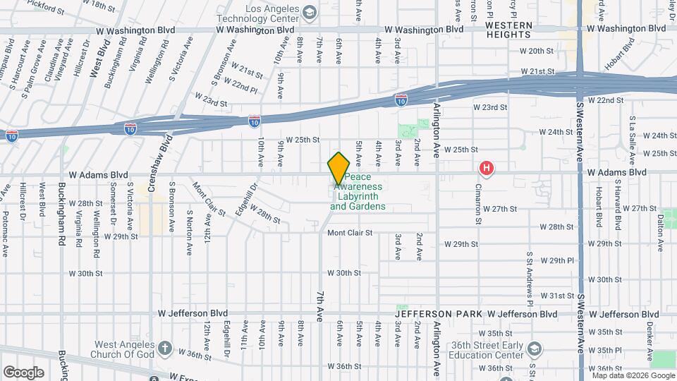 2624 7th Ave, Unit 2624 Map and Location Details
