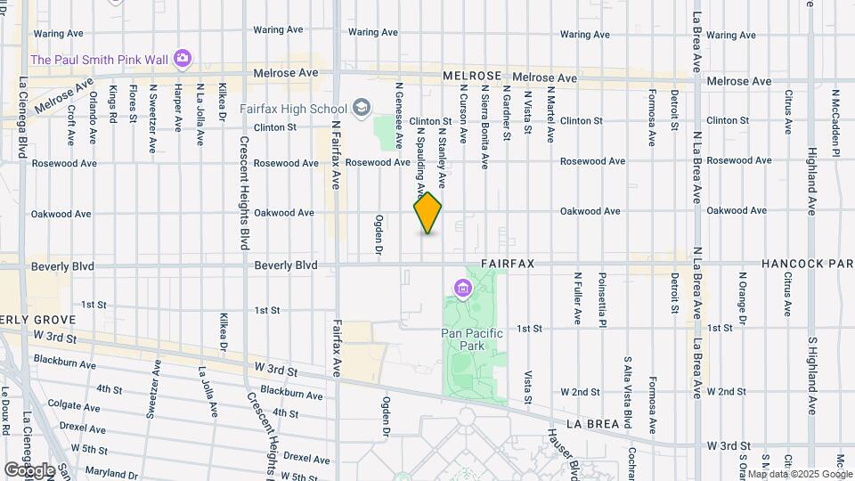 330 N Spaulding Ave Map and Location Details