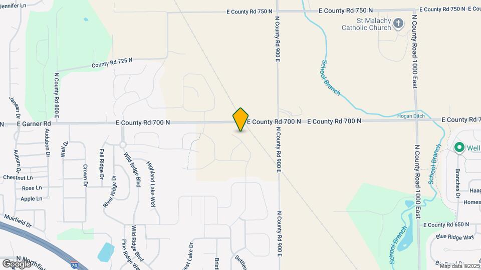 6929 Hornbeam Cir Map and Location Details