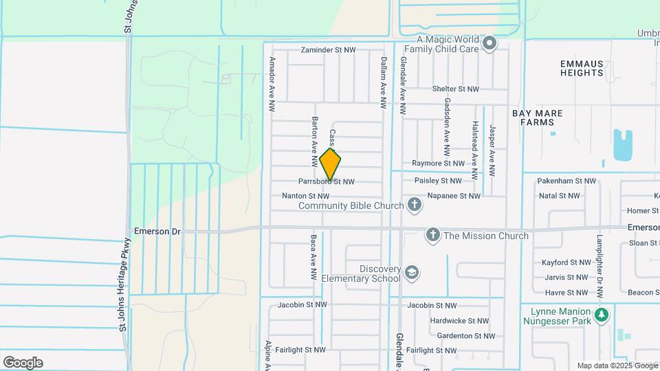 1792 Parrsboro St NW Mapa y Detalles de la Ubicación