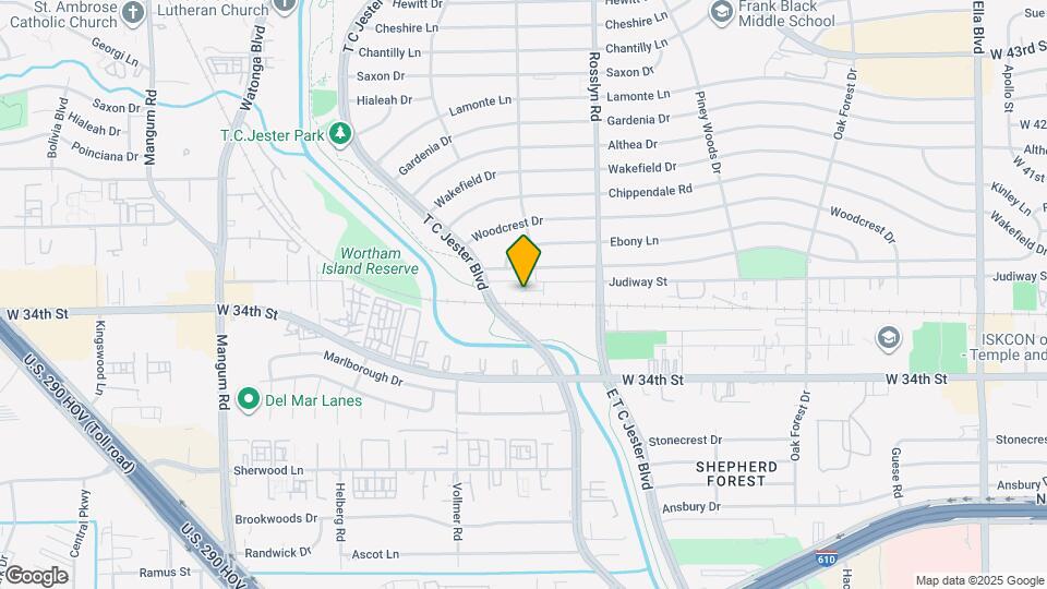 2719 Oakwood Crst Ln Map and Location Details