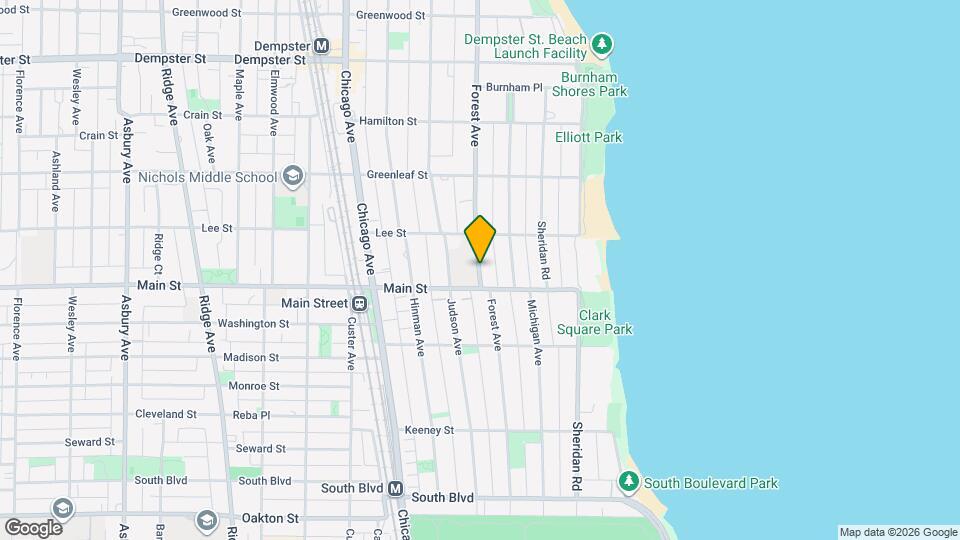 931 Forest Ave Mapa y Detalles de la Ubicación